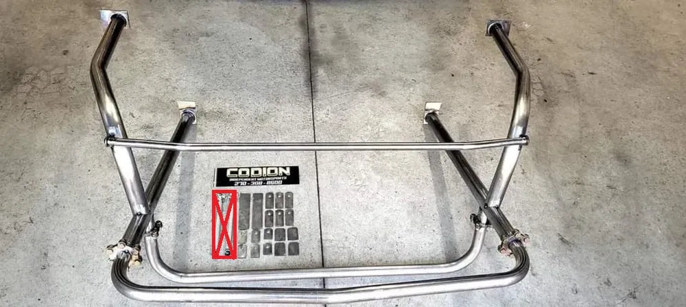 87-93 Mustang "WELDED" Tubular Front End Kit- Foxbody