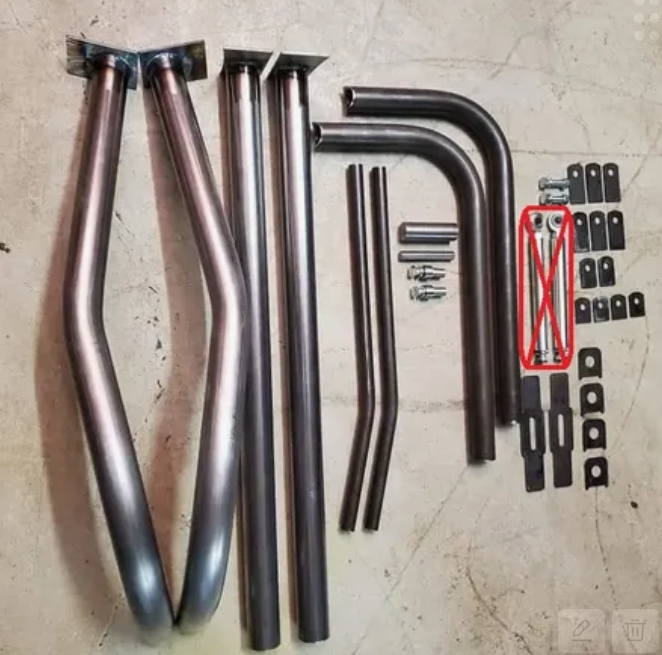 79-93 Foxbody Mustang Tubular Front End Kit - Hold & Weld